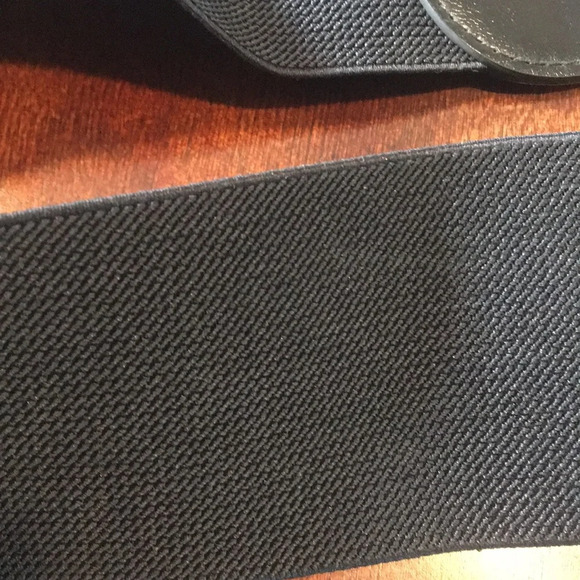 New* APT 9 Black wide Buckle Belt - Picture 3 of 5